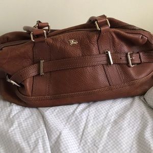 Authentic vintage Burberry bag with duffle bag